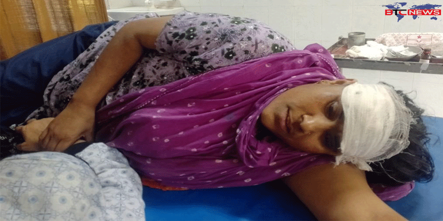 দামুড়হুদার কার্পাসডাঙ্গায় জমিজমা সংক্রান্ত বিরোধের জের ধরে নারীরে রক্তাক্ত জখম, হাসপাতালে ভর্তি: থানায় লিখিত অভিযোগ