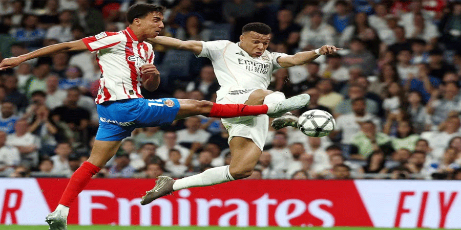 ঘরের মাঠে জিরোনার বিপক্ষে হোঁচট খেল রিয়াল