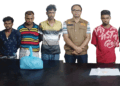 রাজশাহীতে আরএমপি’র মাদকবিরোধী অভিযানে ৪ মাদক ব্যবসায়ী গ্রেপ্তার; গাঁজা ও ইয়াবা ট্যাবলেট উদ্ধার