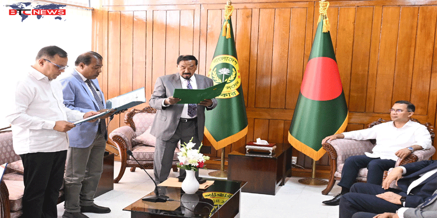 শপথ নিলেন নবনির্বাচিত দুই সংসদ সদস্য