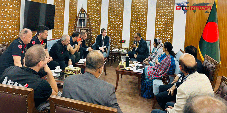 বিমানবন্দরে আগুনের কারণ অনুসন্ধানে ঢাকায় তুরস্কের বিশেষজ্ঞ দল