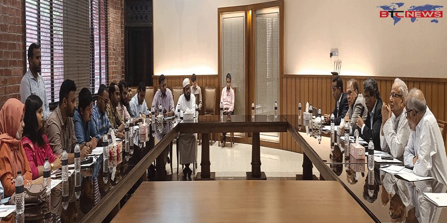 জুলাইযোদ্ধাদের সঙ্গে বৈঠক জাতীয় ঐকমত্য কমিশনের