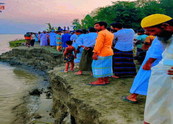 ইসলামপুরে রাক্ষসী যমুনা নদী ভাঙনে চার শতাধিক বাড়ীঘর বিলীন, আতঙ্কে দিন কাটছে দূর্গম চরের মানুষদের