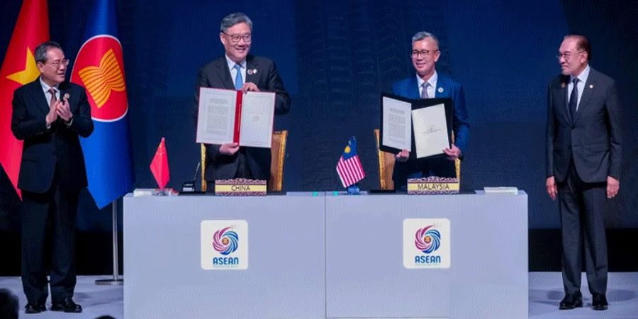 চীনের সঙ্গে আসিয়ান জোটের বাণিজ্য চুক্তি কী বার্তা দিল যুক্তরাষ্ট্রকে