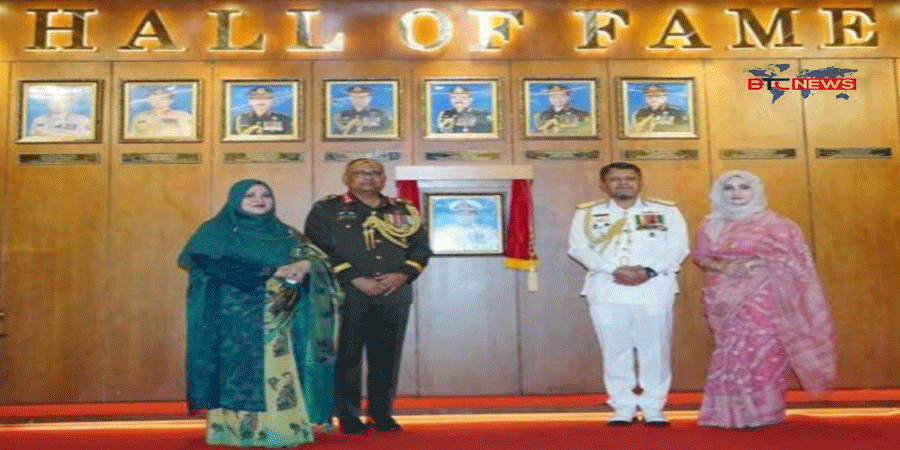 ‘হল অব ফেম’-এ অন্তর্ভুক্ত হলেন নৌবাহিনী ও বিমান বাহিনী প্রধান