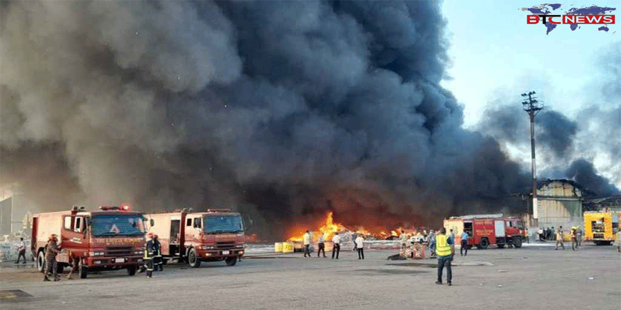শাহজালালে আগুনের কারণে সৌদির ফ্লাইট নামল সিলেটে