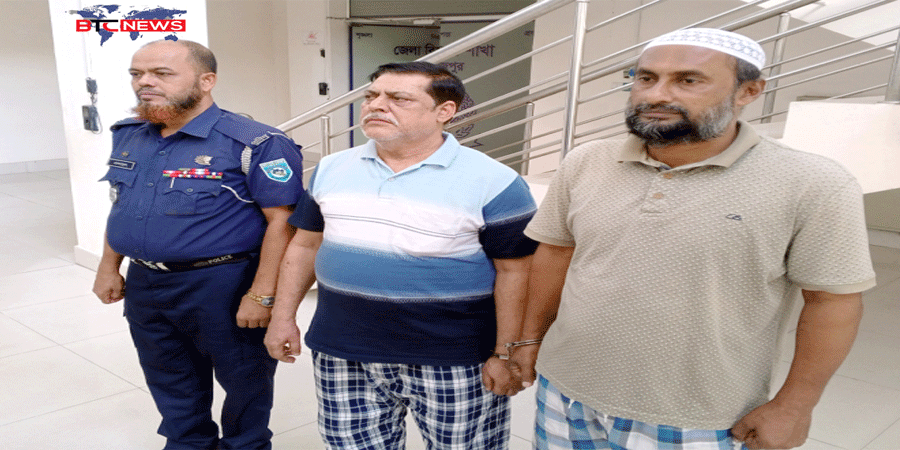 বিরামপুর সীমান্ত দিয়ে ভারতে পালানোর সময় আ. লীগের দুই নেতা গ্রেপ্তার