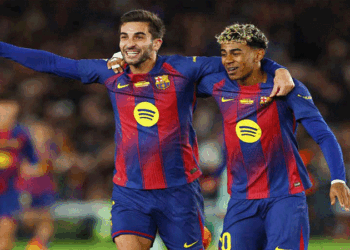 কাম্প নউয়ে ফেরার ম্যাচে দাপুটে জয়ে শীর্ষে বার্সেলোনা