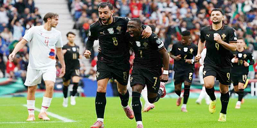 রোনালদোকে ছাড়া ৯ গোলের উৎসবে বিশ্বকাপে পর্তুগাল