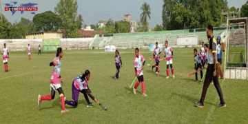 ব্র্যাব ব্যাংক অপরাজেয় আলো নারী হকি টুর্নামেন্ট: সিমুর হ্যাট্রিক