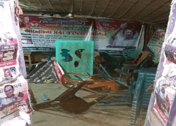 পাবনার ফরিদপুরে বিএনপির কার্যালয়ে ককটেল ও গুলিবর্ষণ ভাঙচুর 