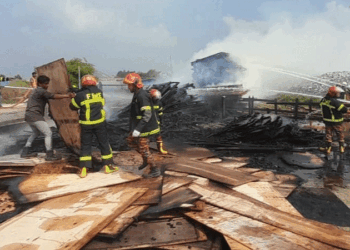 রূপপুর পারমাণবিক প্রকল্পে অগ্নিকাণ্ড, ফায়ার সার্ভিসের ৫ ইউনিটের চেষ্টায় নিয়ন্ত্রণে