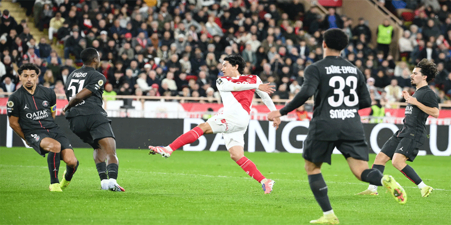 মোনাকোর মাঠে পিএসজির হার