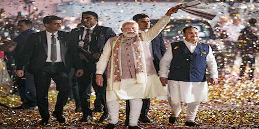 বিহারে এনডিএ জোটের ভূমিধস জয়, এবার পশ্চিমবঙ্গে চোখ মোদির