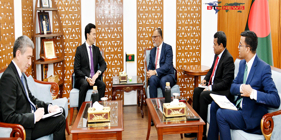 বাণিজ্য উপদেষ্টার সঙ্গে উজবেকিস্তানের রাষ্ট্রদূতের বৈঠক