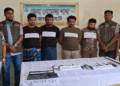 জয়পুরহাটে আন্তঃজেলা ডাকাত দলের ৪ সদস্য গ্রেফতার