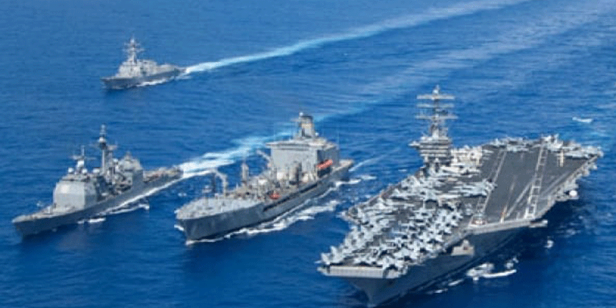 ভেনেজুয়েলার সঙ্গে উত্তেজনার মধ্যে ক্যারিবীয় সাগরে যুক্তরাষ্ট্রের বিমানবাহী রণতরী