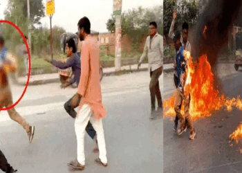 রাজশাহী-৩ আসনে বিএনপির মনোনয়ন নিয়ে বিক্ষোভ, টায়ারের আগুনে পুড়ল ছাত্রদল নেতার শরীর