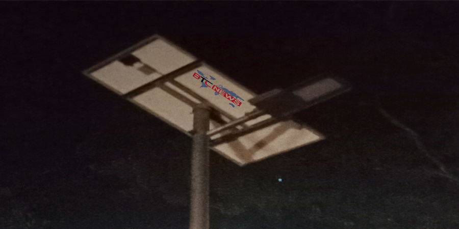 পঞ্চগড়ে ৩৩ হাজারের সৌরবাতি দাম দেখানো হয়েছে এক লাখ ৩৩ হাজার