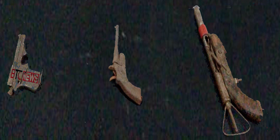 রাজশাহীর বাঘায় চরাঞ্চলে বিদেশি পিস্তল, পাইপগান ও দেশীয় অস্ত্র উদ্ধার