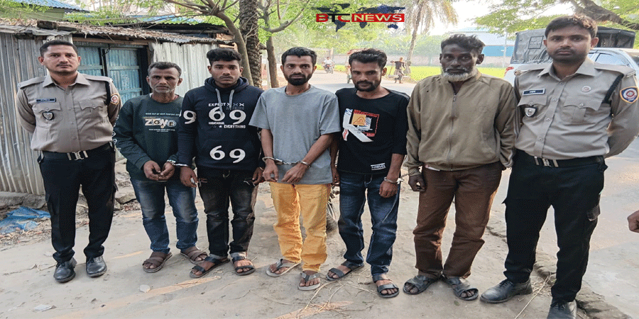 আদমদীঘিতে ৫ মাদক কারবারীর জেল জরিমানা, জব্দ করা মাদক ধংস