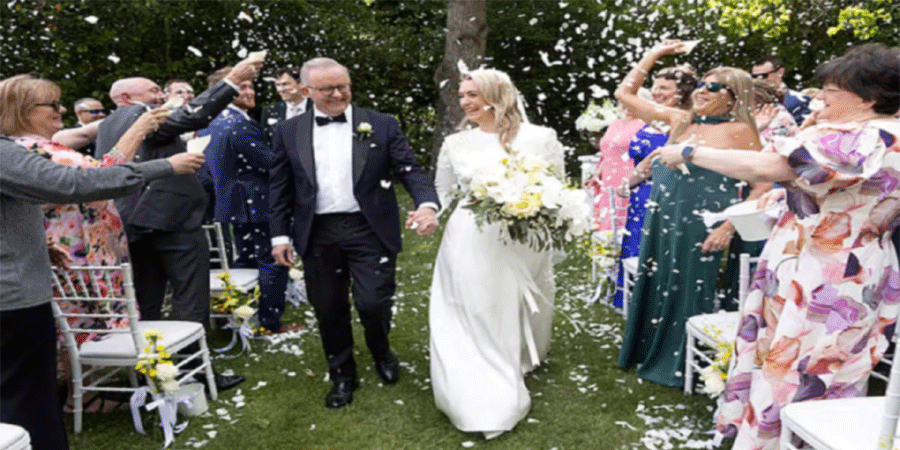 বিয়ে করে ‘নজির’ গড়লেন অস্ট্রেলিয়ার প্রধানমন্ত্রী অ্যান্থনি আলবানিজ