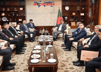 তুর্কি সংসদীয় প্রতিনিধি দলের সঙ্গে পররাষ্ট্র উপদেষ্টার সৌজন্য সাক্ষাৎ