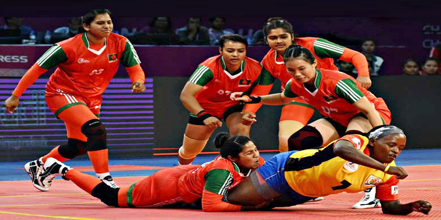 উগান্ডাকে হারিয়ে নারী কাবাডি বিশ্বকাপ শুরু বাংলাদেশের