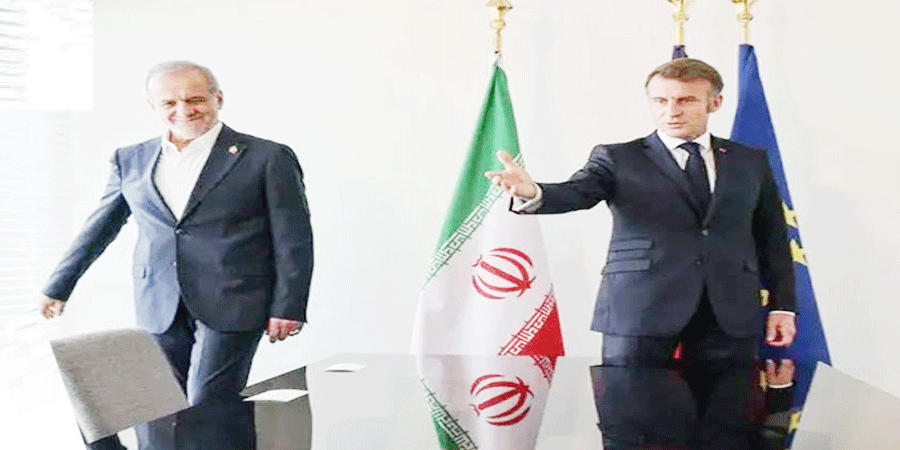 ম্যাক্রোঁর সঙ্গে ইরানের প্রেসিডেন্টের ফোনালাপ, কী কথা হলো
