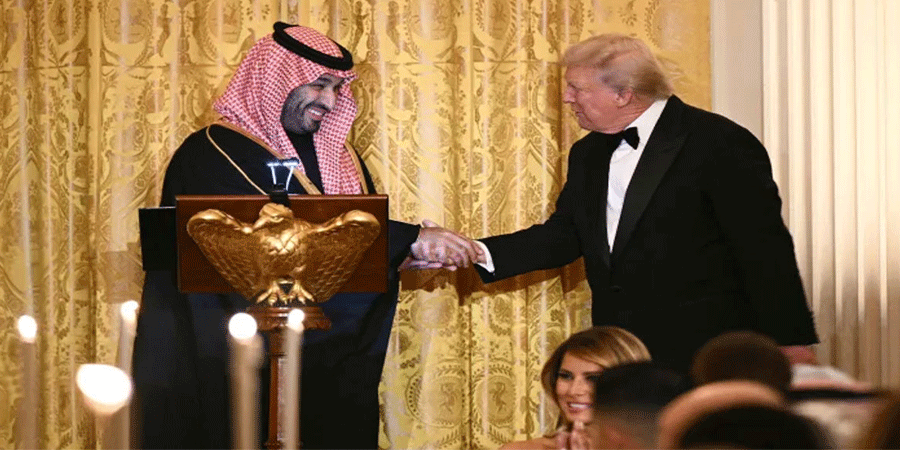 যুক্তরাষ্ট্রে ১ ট্রিলিয়ন ডলার বিনিয়োগ করবে সৌদি আরব : যুবরাজ