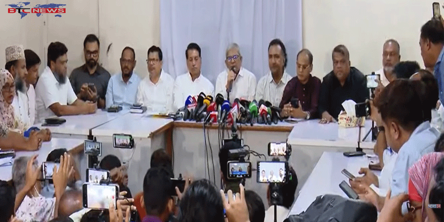 দেশে নৈরাজ্য সৃষ্টির অপচেষ্টা চলছে : মির্জা ফখরুল