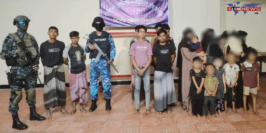 টেকনাফের গহীন পাহাড়ে নারী-শিশুসহ উদ্ধার-২৫