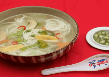 সবজি ও নুডলস স্যুপের বিটিসি রেসিপি