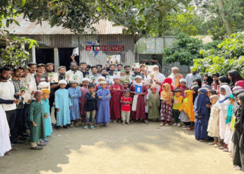 তারেক রহমানের জন্মদিন উপলক্ষে বকশীগঞ্জে ছাত্রদলের দোয়া মাহফিল ও কোরআন শরীফ বিতরণ 