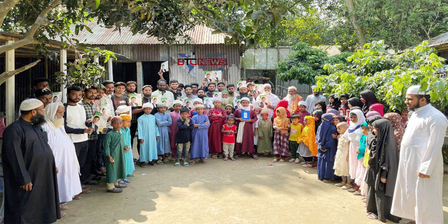 তারেক রহমানের জন্মদিন উপলক্ষে বকশীগঞ্জে ছাত্রদলের দোয়া মাহফিল ও কোরআন শরীফ বিতরণ