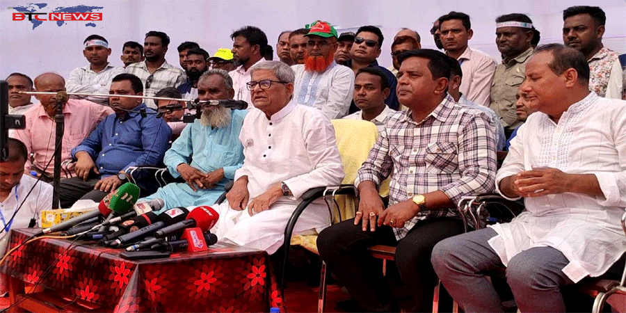 অন্তর্বর্তীকালীন সরকার দেশের মানুষের কথা বুঝে না : মির্জা ফখরুল