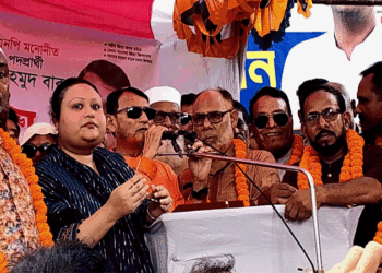 ইসলামপুরে বিএনপি মনোনীত প্রার্থী আগমনে পথসভায় জনতার ঢল