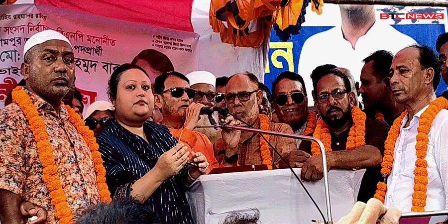 ইসলামপুরে বিএনপি মনোনীত প্রার্থী আগমনে পথসভায় জনতার ঢল