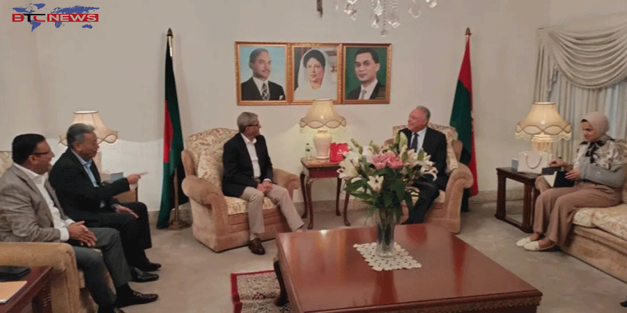 মির্জা ফখরুলের সঙ্গে মিসরের রাষ্ট্রদূতের সৌজন্য সাক্ষাৎ