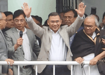দেড় যুগ পর নয়াপল্টন কার্যালয়ে তারেক রহমান
