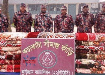 কুড়িগ্রামে ৩৮ লাখ টাকার ভারতীয় পণ্য জব্দ 