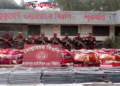 জামালপুরে বিজিবির অভিযানে ভারতীয় কাপড় ও কম্বল জব্দ