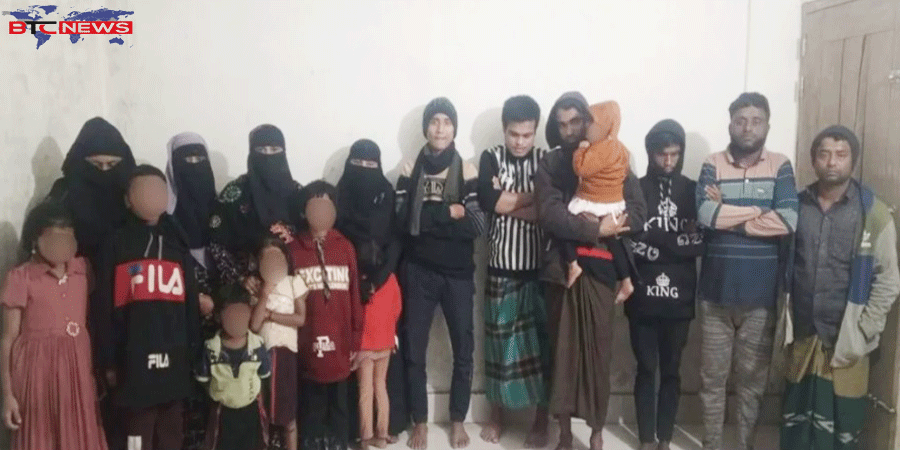 টেকনাফে সাগরপথে মালয়েশিয়া পাচারকালে নারী ও শিশুসহ উদ্ধার-১৮