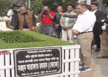 ছোট ভাইয়ের কবর জিয়ারত করলেন তারেক রহমান