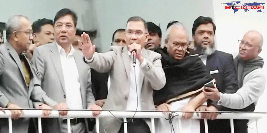 দেশকে নতুন করে গড়ে তোলার আহ্বান তারেক রহমানের