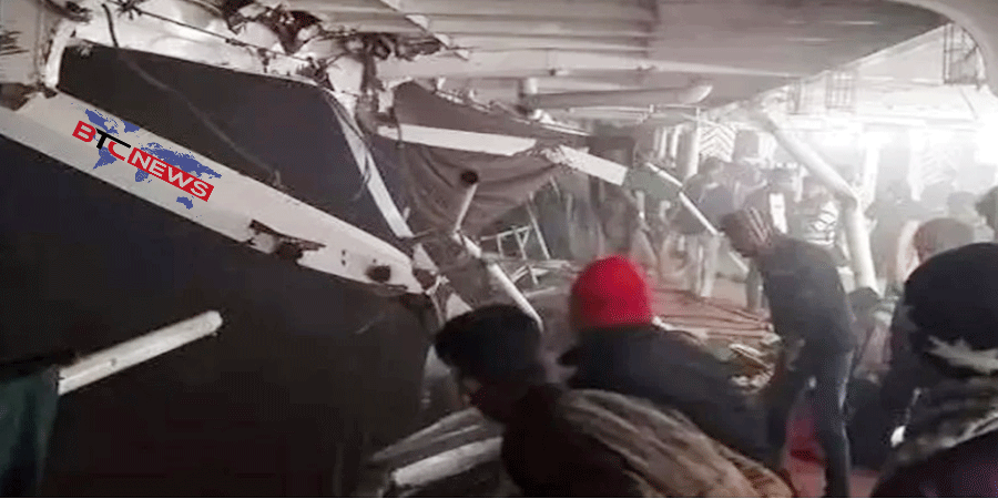 চাঁদপুরে মেঘনা নদীতে ঘন কুয়াশায় দুই লঞ্চের সংঘর্ষ, নিহত-৪