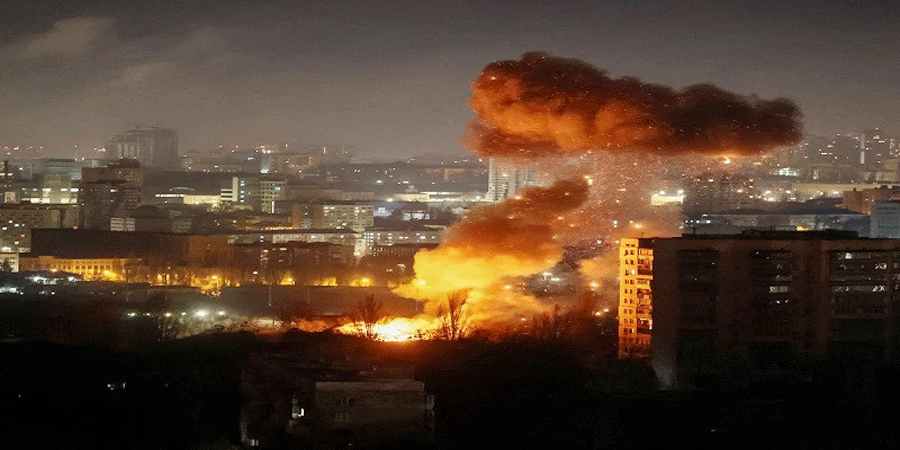 রাশিয়া শান্তি চায় না, কিয়েভে হামলাই এর প্রমাণ : জেলেনস্কি