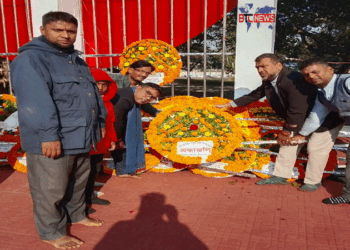 প্রেসক্লাব জলঢাকার উদ্দ্যোগে মহান বিজয় দিবস পালিত