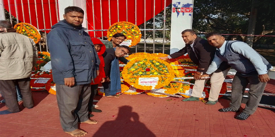 প্রেসক্লাব জলঢাকার উদ্দ্যোগে মহান বিজয় দিবস পালিত