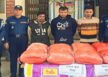 সিরাজগঞ্জে ৪৩ কেজি গাঁজাসহ গ্রেপ্তার-৩